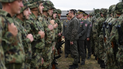 Visiting Members of the Reserve on Training