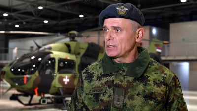 Air Force and Air Defense Commander, Major General Duško Žarković