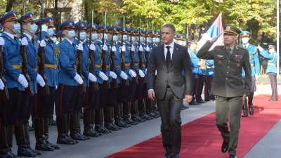 Министар Стефановић посетио Генералштаб Војске Србије