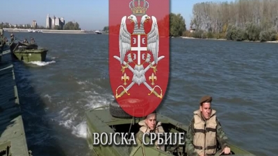 Serbian Armed Forces at the Ceremony in Novi Sad