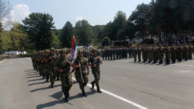 Свечаност полагања војничке заклетве у Лесковцу