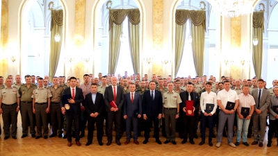 Awards and Recognitions for the Most Successful Participants of the Demonstration “Defence of Freedom”
