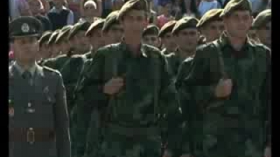 Oath of soldiers on voluntary military service