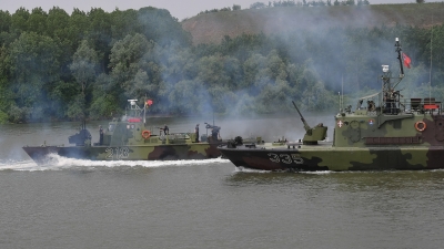 Gađanje brodskim naoružanjem na poligonu „Titel“