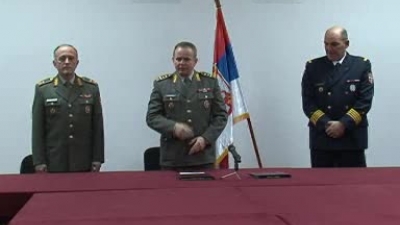 General Veljkovic predao dužnost pukovniku Boškoviću