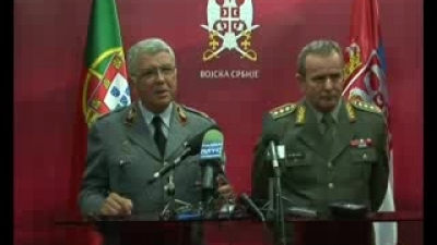 Одговор на новинарско питање о улози Србије генерал Пинто