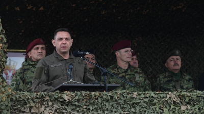 Minister of Defence Aleksandar Vulin