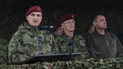 Командант Специјалне бригаде бригадни генерал Мирослав Талијан