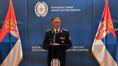 Obraćanje generala Mojsilovića na ceremeniji uručenja Ukaza o novim postavljenjima u Vojsci Srbije