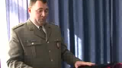 Military chaplain Goran Avramov