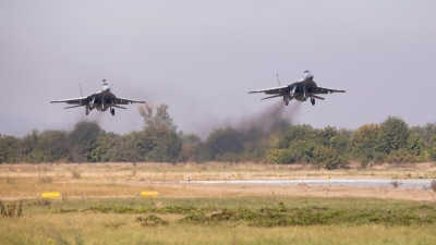 Вежба БАРС 2018, припреме и полетање авиона МиГ-29