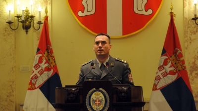 Потпуковник Жељко Аврамовић из Прве бригаде КоВ