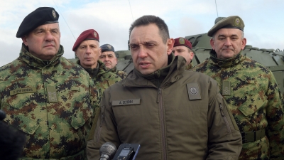 Minister of Defence Aleksandar Vulin