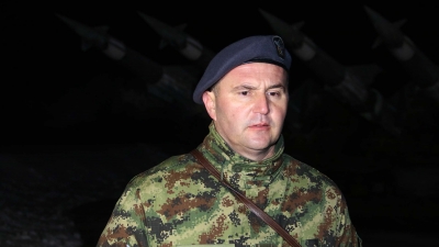 Commander, 250the Air Defence Missile Brigade, Col. Tiosav Janković