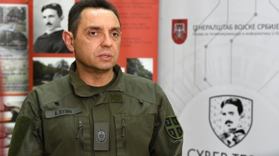 Minister of Defence Aleksandar Vulin