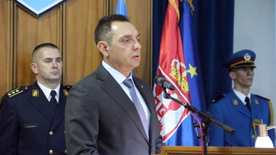 Minister of Defence Aleksandar Vulin