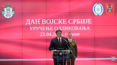 Министар одбране Братислав Гашић