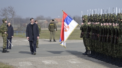Arrival of the President of the Republic Aleksandar Vučić