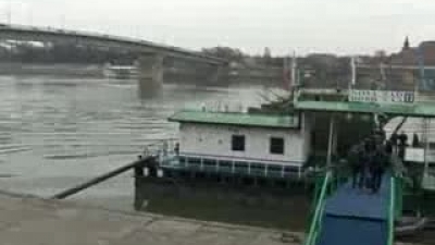 Laying of Wreaths on the Danube