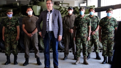 Predsednik Republike Aleksandar Vučić o opremanju Vojske Srbije