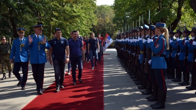 “Red Star” First Team Members Visited the Guard and 204th Air Force Brigade