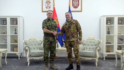Načelnik Generalštaba sa komandantom Kfora o situaciji na KiM