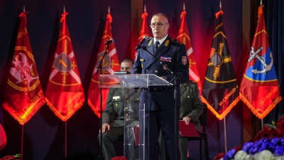 Komandant Kopnene vojske general-major Zoran Nasković