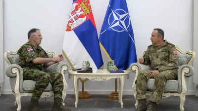Meeting Between Chief of General Staff and KFOR Commander