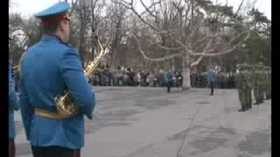 Honorary Salvo on the Day of the Republic of Serbia