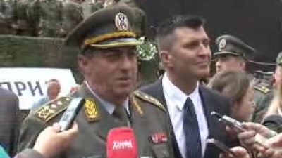 Preparations for the ceremony on the occasion of the Day of Serbian Armed Forces