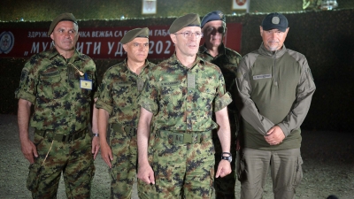 Chief of the Serbian Armed Forces General Staff General Milan Mojsilović