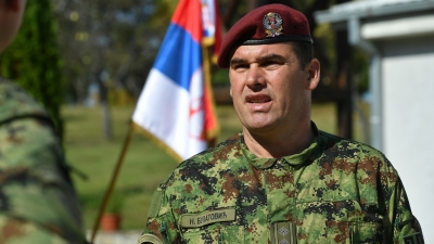Deputy Commander, 63rd Parachute Brigade, Colonel Nenad Bulatović