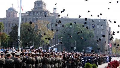 The youngest officers of the Serbian Armed Forces promoted