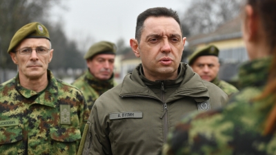Defence Minister Aleksandar Vulin