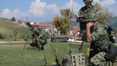 Minister Aleksandar Vulin Visited 28th Mechanized Battalion