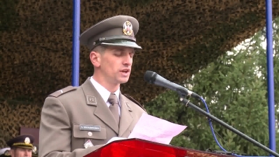 Speech by Sargeant Đorđe Miladinović