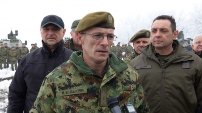 Генерал Мојсиловић о обуци на новом борбеном возилу лазар 3