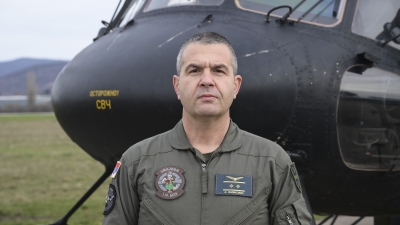 Заменик команданта 119. мхе потпуковник Александар Живковић