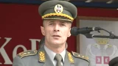 Obraćanje generala Mojsilovića