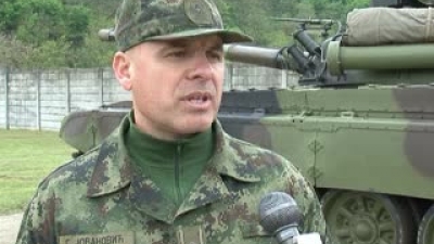 Demonstration firing at a miniature shooting ground