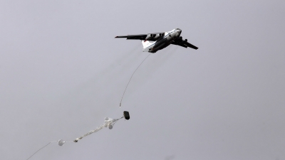 Landing of manpower and materiel within Slavic Brotherhood 2016 exercise