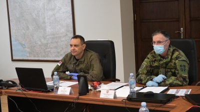 The Minister of Defence at the General Staff on Easter: The Serbian Armed Forces Have Shown That They Are a Great Support to Their Country