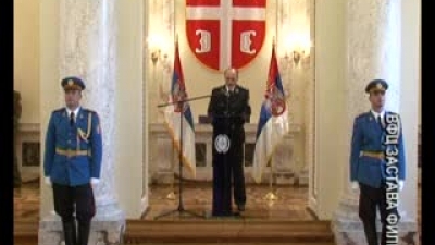Colonel Ćirić's speech