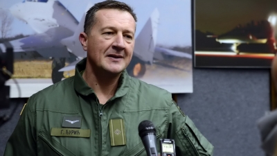 Instruktor letenja u 252. školsko-trenažnoj avijacijskoj eskadrili major Goran Đurić