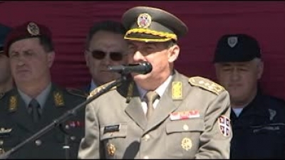 General Diković na svečanosti povodom Dana VS u Pančevu