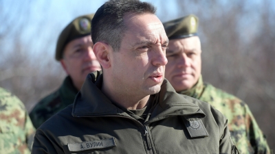Minister of Defence Aleksandar Vulin