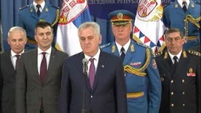 Пријем председника Републике поводом Дана Војске Србије и Дана победе