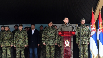 Minister of Defense Aleksandar Vulin