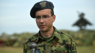 Preparations of rocketeers of the Serbian Armed Forces for firings at Shabla firing range