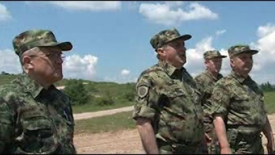 General Diković Visited Units at 